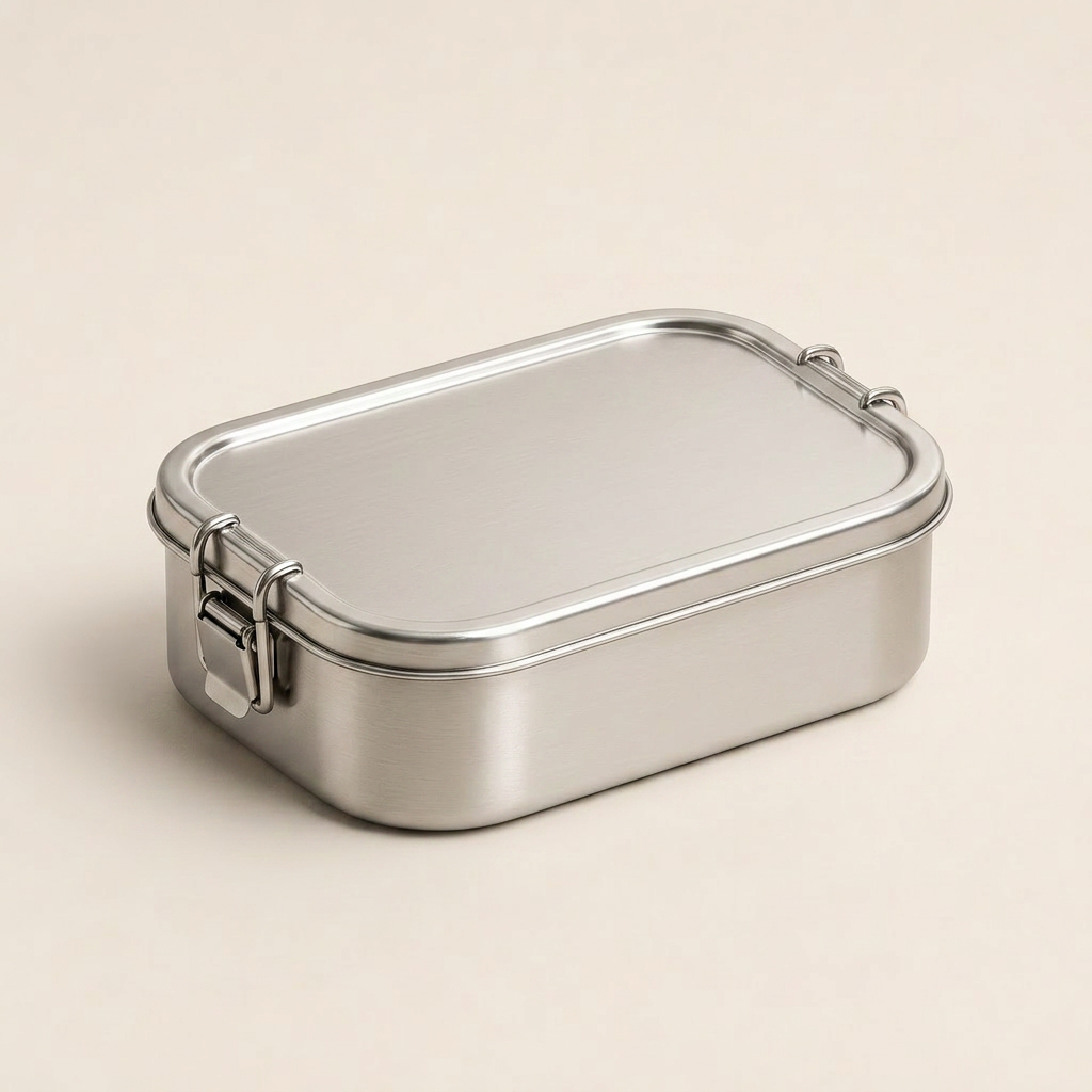 Metal lunchbox - widok perspektywiczny